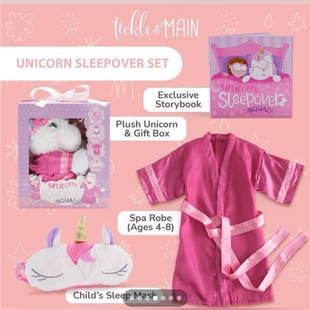 2/$20- Brand New in the Box-  My First Sleep Over Set  – unicorn themed